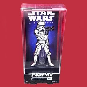 ⚡NEW! FiGPiN #703 Stormtrooper- Star Wars A New Hope, Enamel Pin